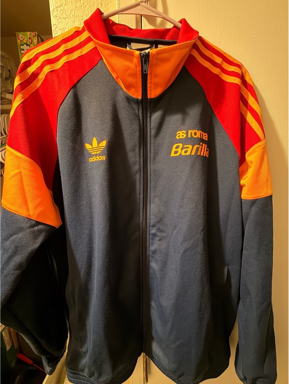 Adidas AS Roma 1993 Reissue Track Jacket L